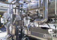 Glykol-Regeneration nach bauseitiger Isolierung 