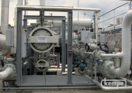 Kemlock Segmentverschluss DN 1000, PN 170, -10/+100°C auf einem Gasspeicher